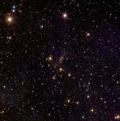 Immagine dell'ammasso di galassie Abell 2390, credito: ESA